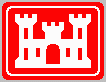 Corps logo of red castle used as link   back to Water Control home page