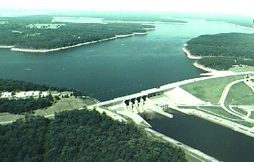Figure - Mark Twain Lake Dam