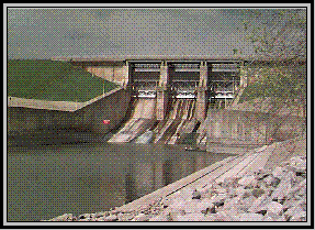 Figure - Lake Shelbyville Dam