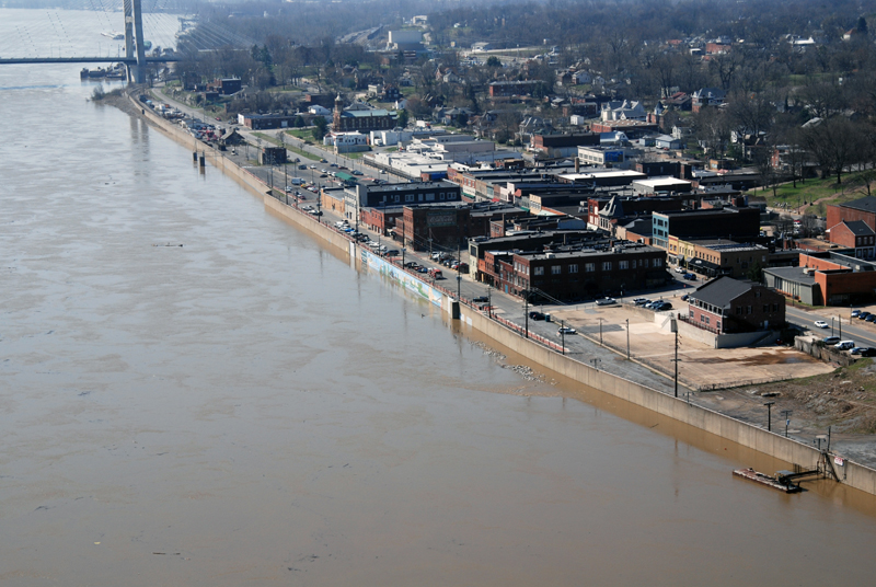 Flood Wall in Cape Girardeau, MO